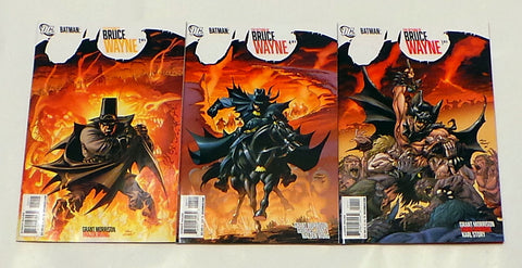 Batman The Return of Bruce Wayne #1 2 and 4 run set lot Grant Morrison NM