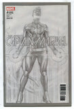 Mighty Captain Marvel #1 NM Alex Ross 1 Per Store Sketch Variant Ms Marvel