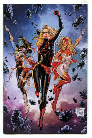 Captain Marvel #12 1st Evil Dark Carol Danvers Tony Daniel Virgin Variant VF