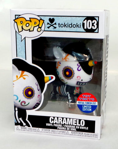 Funko Pop Tokidoki CARAMELO 2021 Toy Tokyo Virtual Con Exclusive AS IS