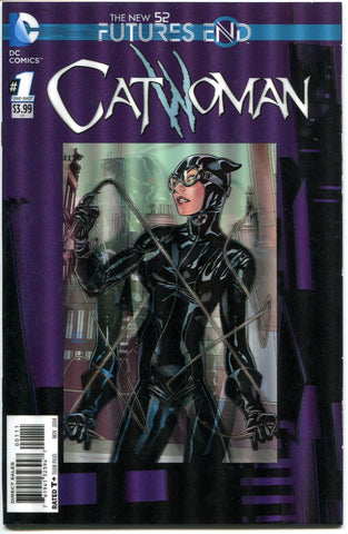 Catwoman #1 One Shot 3D Lenticular Cover DC Comics Futures End New 52 - redrum comics