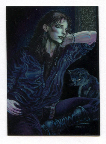 The Crow City of Angels Chromium Card #5 Return of Iris Shaw James O'Barr Art
