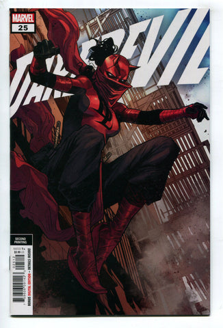 Marvel Comics Daredevil #25 2nd Print NM Elektra as Daredevil Marvel 2021