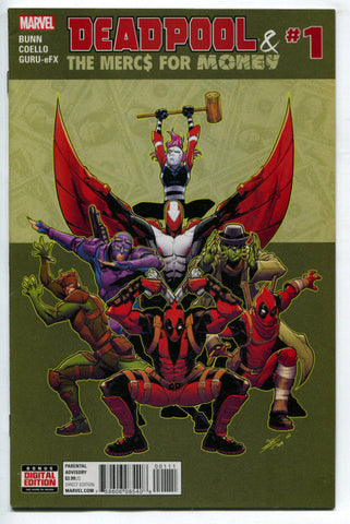 Deadpool and the Mercs for Money (2016 Marvel 2nd Series) #1A VF