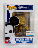 Funko Pop! Disney #01 Barnes & Noble Gold Diamond Collection Mickey Mouse