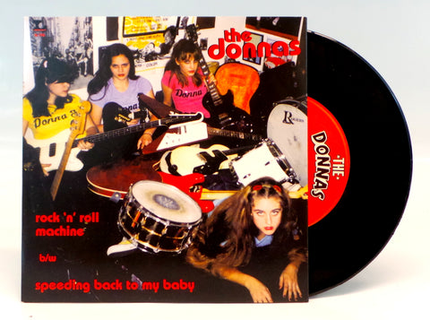 The Donnas Rock 'N' Roll Machine Speeding Back To My Baby 7" 45 Vinyl Single