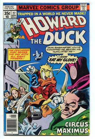 Howard the Duck #27 1978 VF Marvel Comics Bronze Age