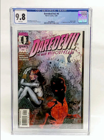Daredevil Vol. 2 #9 1999 CGC 9.8 1st appearance of Echo (Maya Lopez)