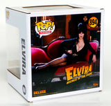 Funko Pop Elvira Mistress of the Dark Deluxe Hot Topic Exclusive on Couch Figure