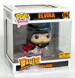 Funko Pop Elvira Mistress of the Dark Deluxe Hot Topic Exclusive on Couch Figure