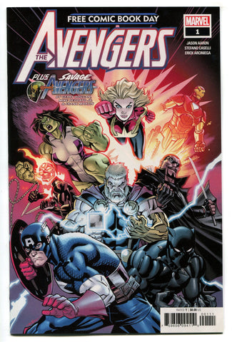 Avengers + 1st App Savage Avengers #1 FCBD 2019 Marvel Comics NM Unstamped
