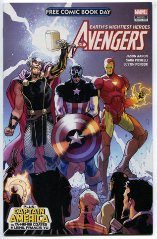 FCBD Free Comic Book Day 2018 Unstamped Avengers Captain America Marvel