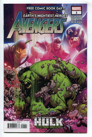 FCBD 2021 Marvel Gold Avengers Hulk #1 Donny Cates Ryan Ottley Unstamped