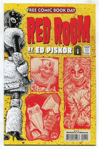 Free Comic Book Day 2021 Red Room NM Fantagraphics Ed Piskor Unstamped FCBD