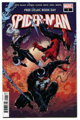 Free Comic Book Day 2020 Spider-Man Venom #1 NM Cates 1st Virus No Stamp FCBD