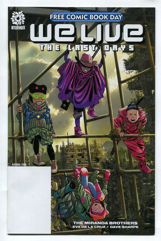 FCBD 2021 We Live: The Last Days Aftershock comics UNSTAMPED