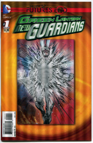 Green Lantern New Guardians #1 3D Lenticular Cover DC Comics Futures End 52 NM - redrum comics