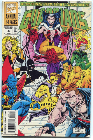 Guardians of the Galaxy Vol 1 Annual #4 NM  Marvel Comics 1994 64 Pages - redrum comics