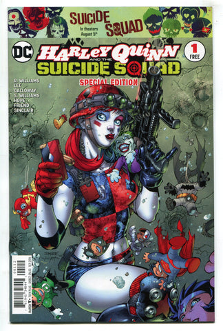 DC Comics Harley Quinn Suicide Squad Special Edition #1 NM Jim Lee Art 2016