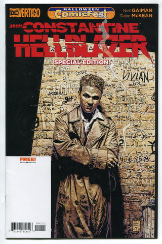 John Constantine Hellblazer #1 Special Edition Comicfest 2018 Gaiman No Stamp