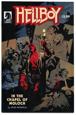 Hellboy: In the Chapel of Moloch One-Shot Comic Book Dark Horse 2008 NM - redrum comics