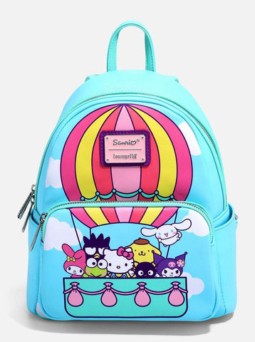 Loungefly Sanrio Hello Kitty & Friends Hot Air Balloon Mini Backpack NWT