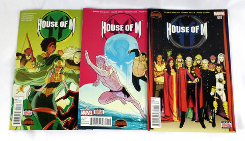 Marvel Comics House of M #1 2 3 Set Lot Secret Wars X-Men Magneto Wolverine - redrum comics