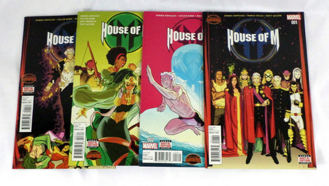 Marvel Comics House of M #1 2 3 4 Set Lot Secret Wars X-Men Magneto Wolverine - redrum comics