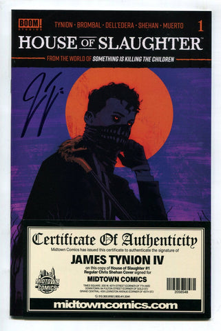 House Of Slaughter #1 Chris Shehan Cover Signed By James Tynion IV NM