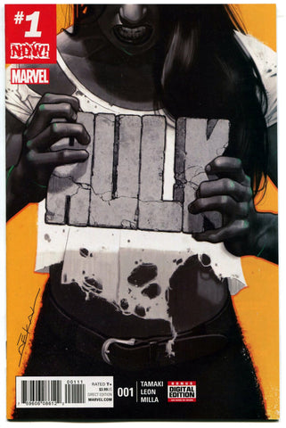 Hulk #1 High Grade 1st Print Marvel Now! Comics 2017 She-Hulk