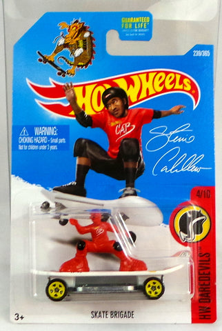 Hot Wheels Skate Brigade Steve Caballero #239/365 HW Daredevils Series #4/10