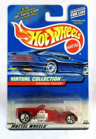 Hot Wheels Virtual Collection 2000 Screamin Hauler Die Cast Car - redrum comics