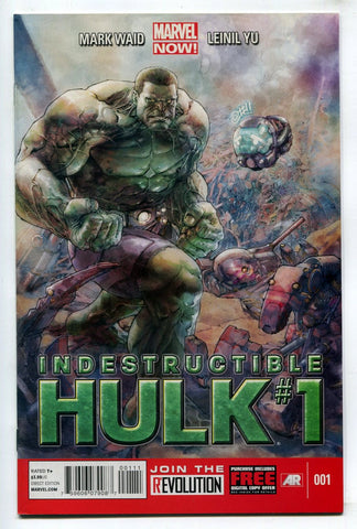 Indestructible Hulk #1 VF Marvel Comics 2013 Mark Waid
