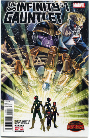 The Infinity Gauntlet #1 Secret Wars NM Marvel Comics 2015 - redrum comics