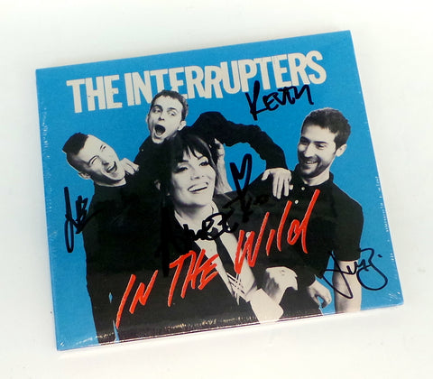 The Interrupters In the Wild Signed Autograph CD New Sealed Ska Punk