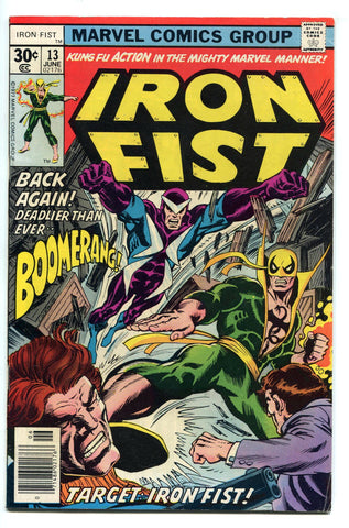 Iron Fist #13 Fine Marvel Comics 1977 John Byrne Netflix - redrum comics