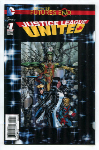 Justice League United #1 Future's End One Shot Lenticular 3D cover DC COMICS
