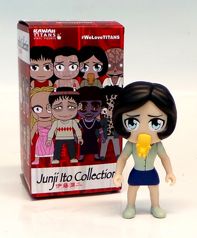 Kawaii Titans Junji Ito Collection Slug Girl Blind Box 3" Japanese Horror Figure