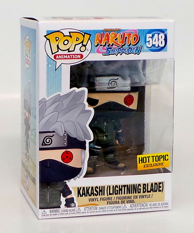 Funko Pop! Kakashi (Lightning Blade) #548 Naruto Shippuden Hot Topic Exclusive