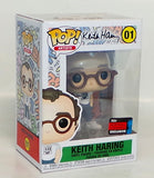 Funko Pop! Artists #01 Keith Haring 2019 NYCC Shared Sticker Exclusive Figure