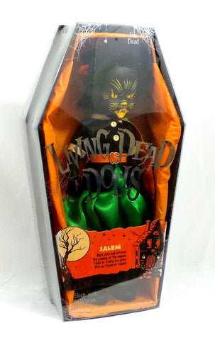 Mezco Living Dead Dolls Series 32 Halloween Salem Black Cat New Sealed in Coffin