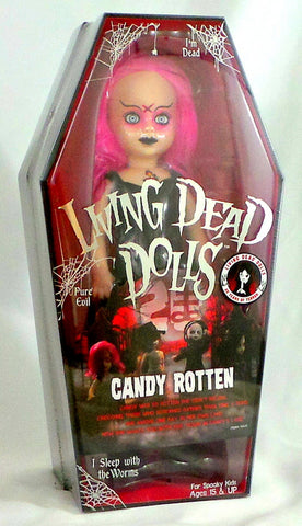 Living Dead Dolls 10" 20th Anniversary Series 35 Candy Rotten Mezco New Sealed