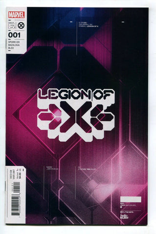 Legion Of X #1 Tom Muller 1:10 Design Variant NM 2022 Marvel X-Men