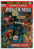 Luke Cage Power Man #18 VF+ 1st Steeplejack with MVS 1974 Marvel Netflix - redrum comics