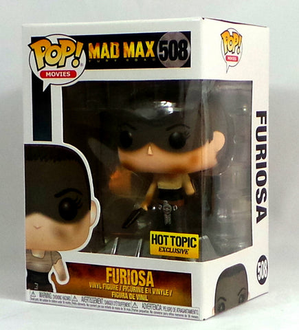 Funko Pop! Furiosa #508 Hot Topic Exclusive Figure Mad Max Fury Road AS IS