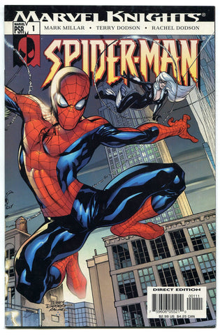 Marvel Knights Spider-Man #1 Marvel Comics 2004 Black Cat Terry Dodson NM - redrum comics