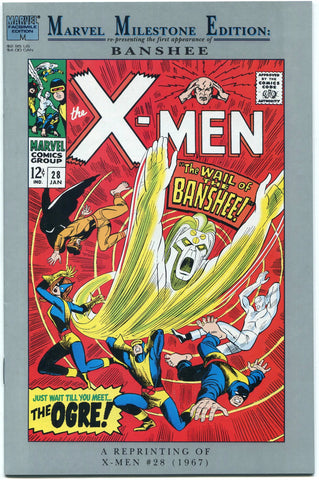 Marvel Milestone Edition X-MEN #28 BANSHEE First Appearance VF / NM 1994 - redrum comics