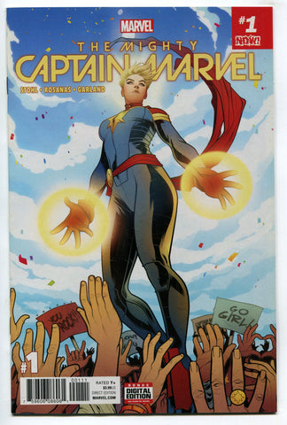 Mighty Captain Marvel #1 2017 Torque Variant NM Carol Danvers Ms Marvel
