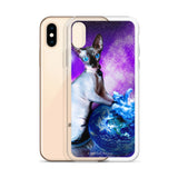 Playtime for Kitty iPhone Case - redrum comics
