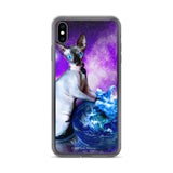 Playtime for Kitty iPhone Case - redrum comics